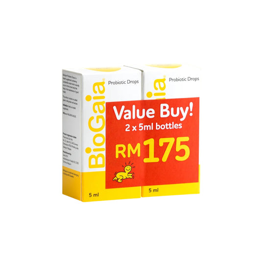 BioGaia Probiotic Drops 5mLx2's [Twinpack]