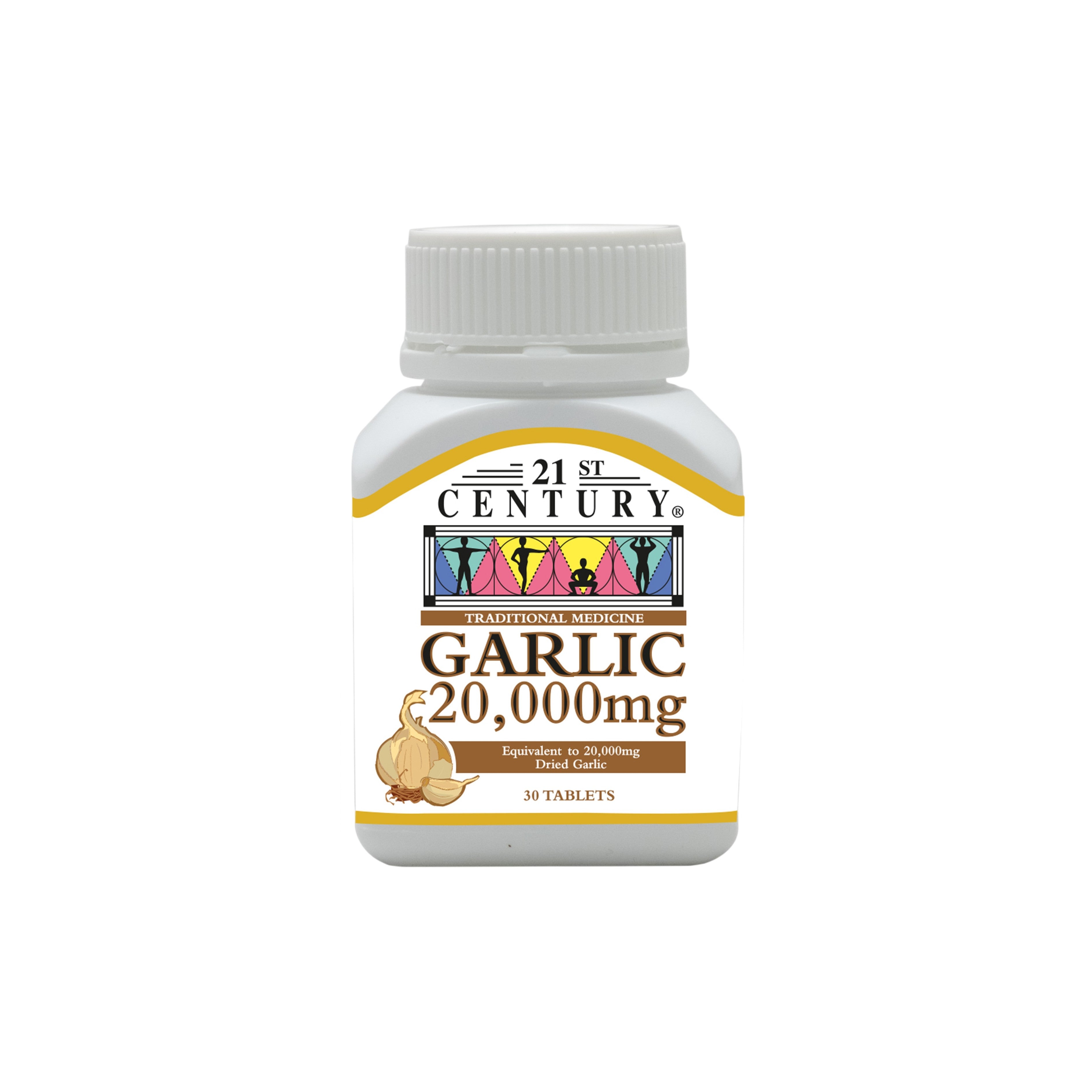 21st Century Garlic 20000mg Tablet (30's)