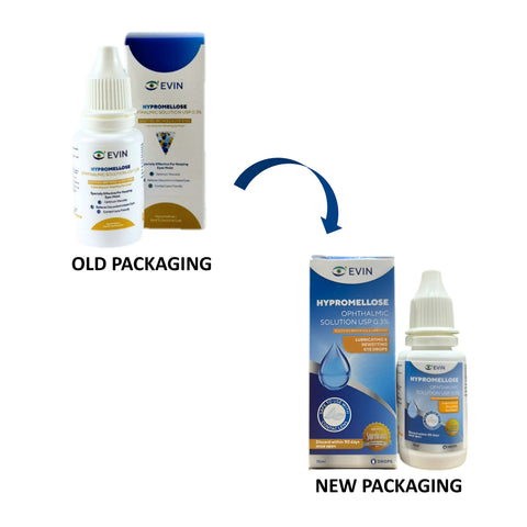 Evin Hypromellose Ophthalmic Solution USP 0.3% 10mL