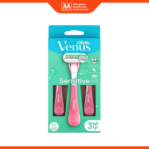 Gillette Venus Sensitive Disposable Razor 3's