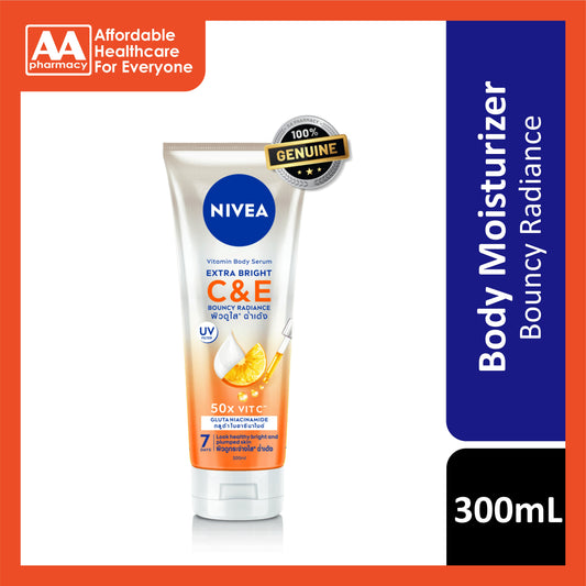Nivea Vitamin Body Serum (Extra Bright C and E with UV Filter) 300mL