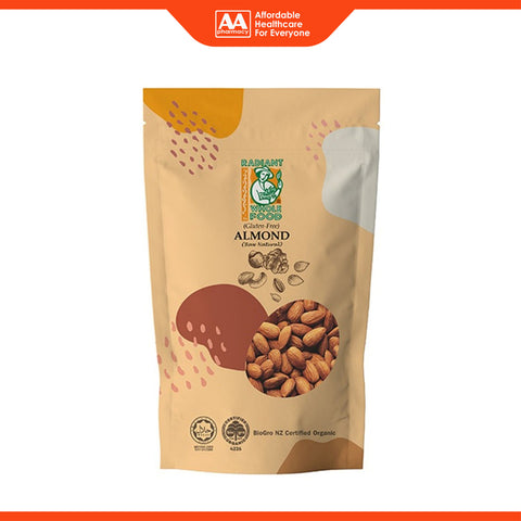 Radiant Raw Natural Almond 200g