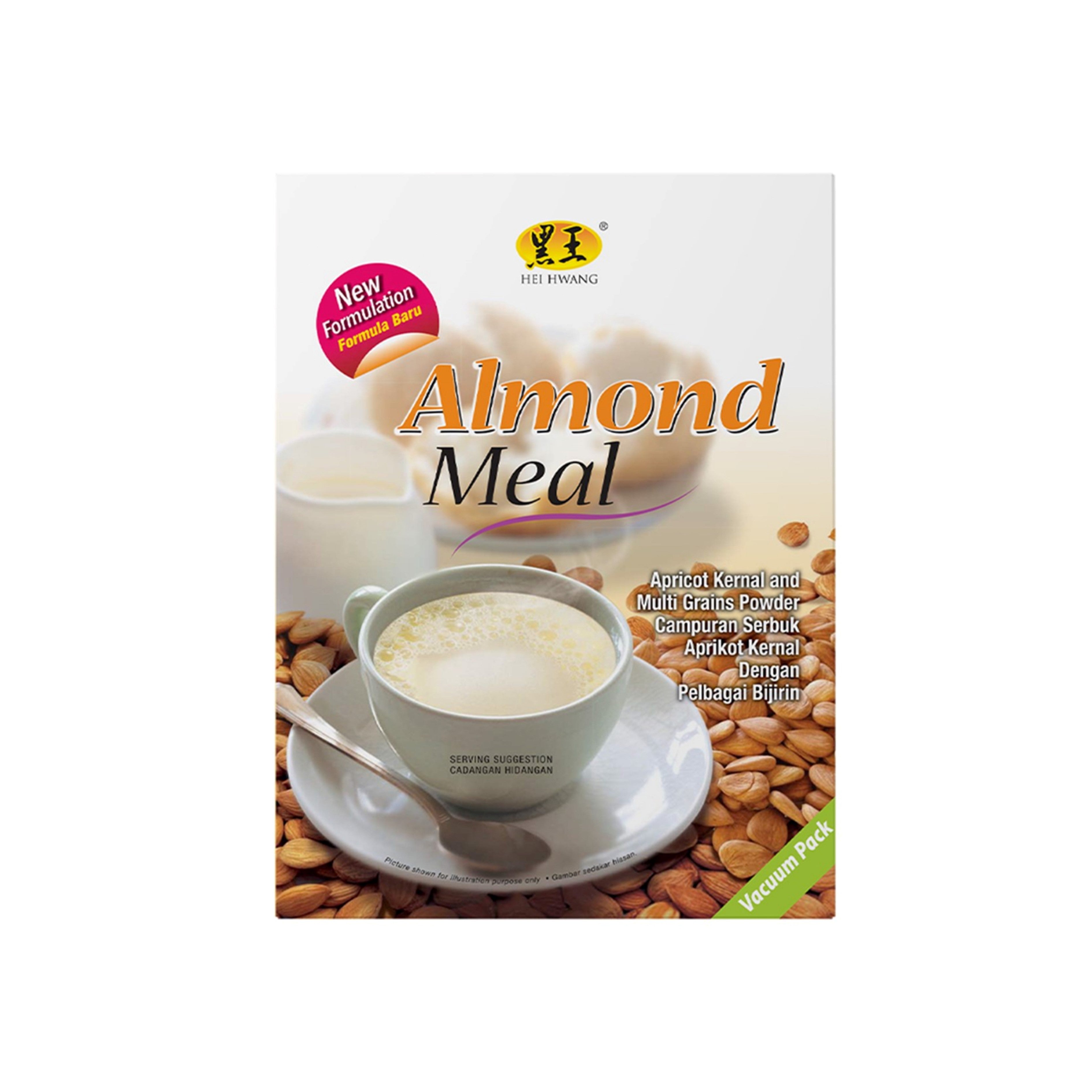 Hei Hwang Almond Meal (Apricot Kernel and Multi Grains Powder) 400g