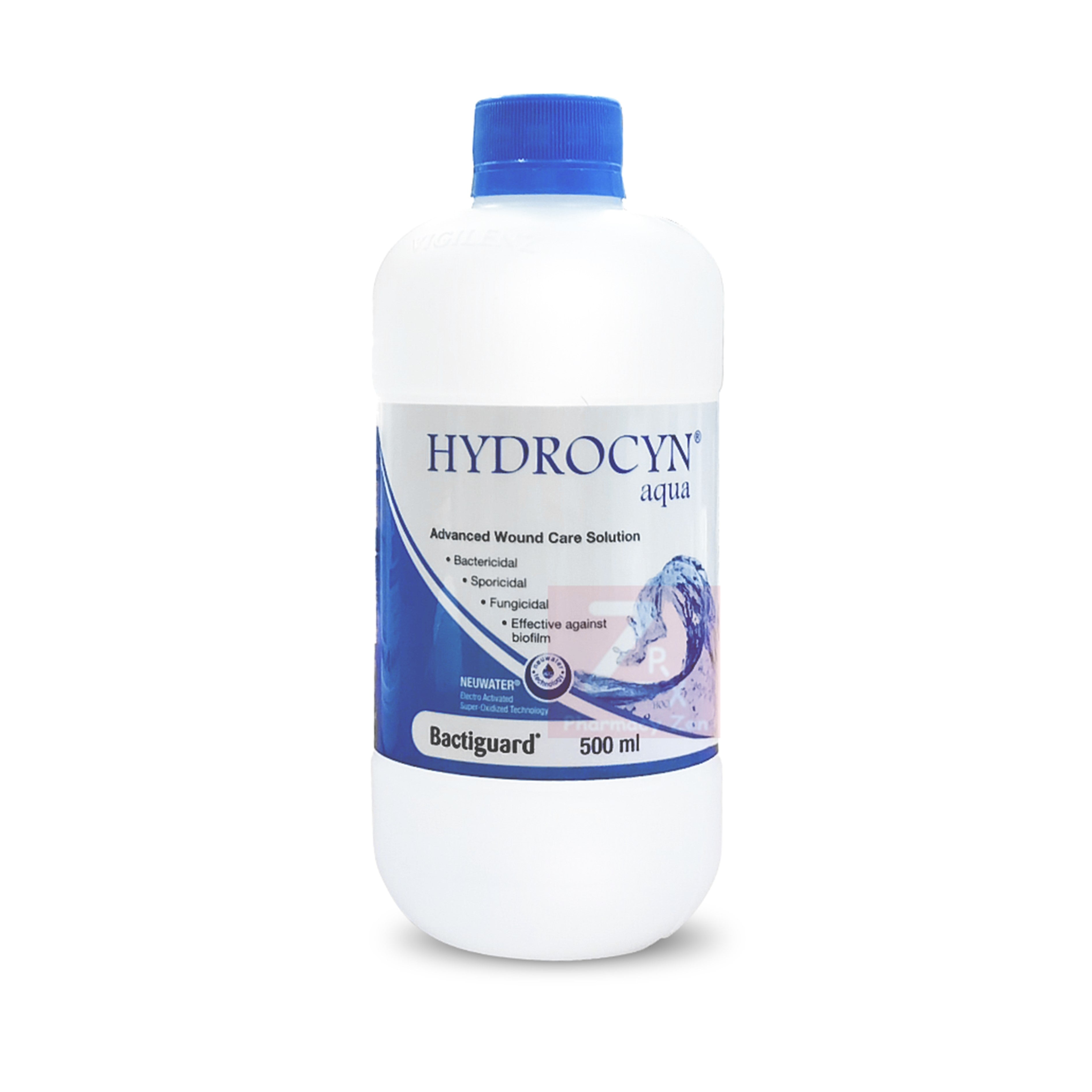 Hydrosyn Hydrocyn Aqua Advanced Wound Care Solution (Cap Closure Bottle) 500mL ...