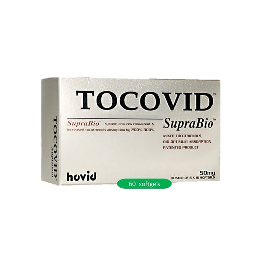 Tocovid SupraBio Mixed Tocotrienols 50mg Softgel 6x10's