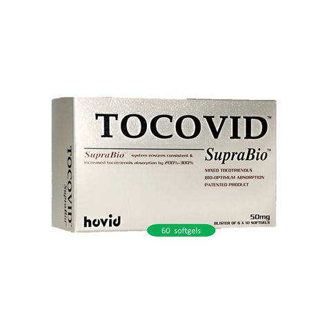 Tocovid SupraBio Mixed Tocotrienols 50mg Softgel 6x10's