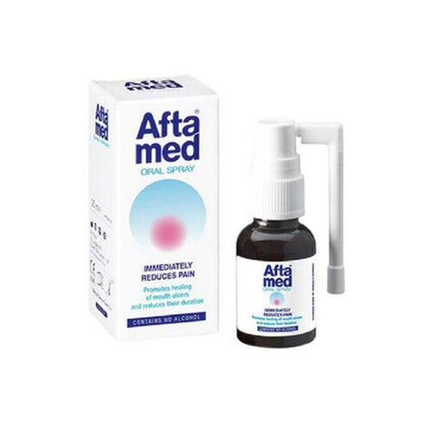 Aftamed Oral Spray 20mL (Promotes Healing of Mouth Ulcers)