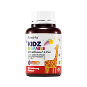 PrimeVite Kidz Gummies With Vitamin C and Zinc 60's (Strawberry Flavour)
