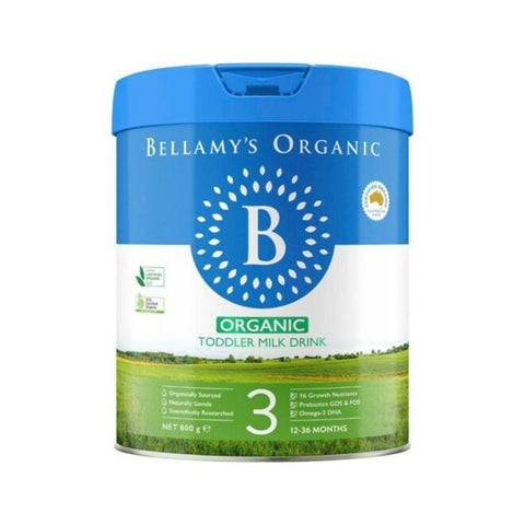 Bellamy's Organic Equispire Step 3 Formulated Milk Powder for Children 12-36 Months 800g