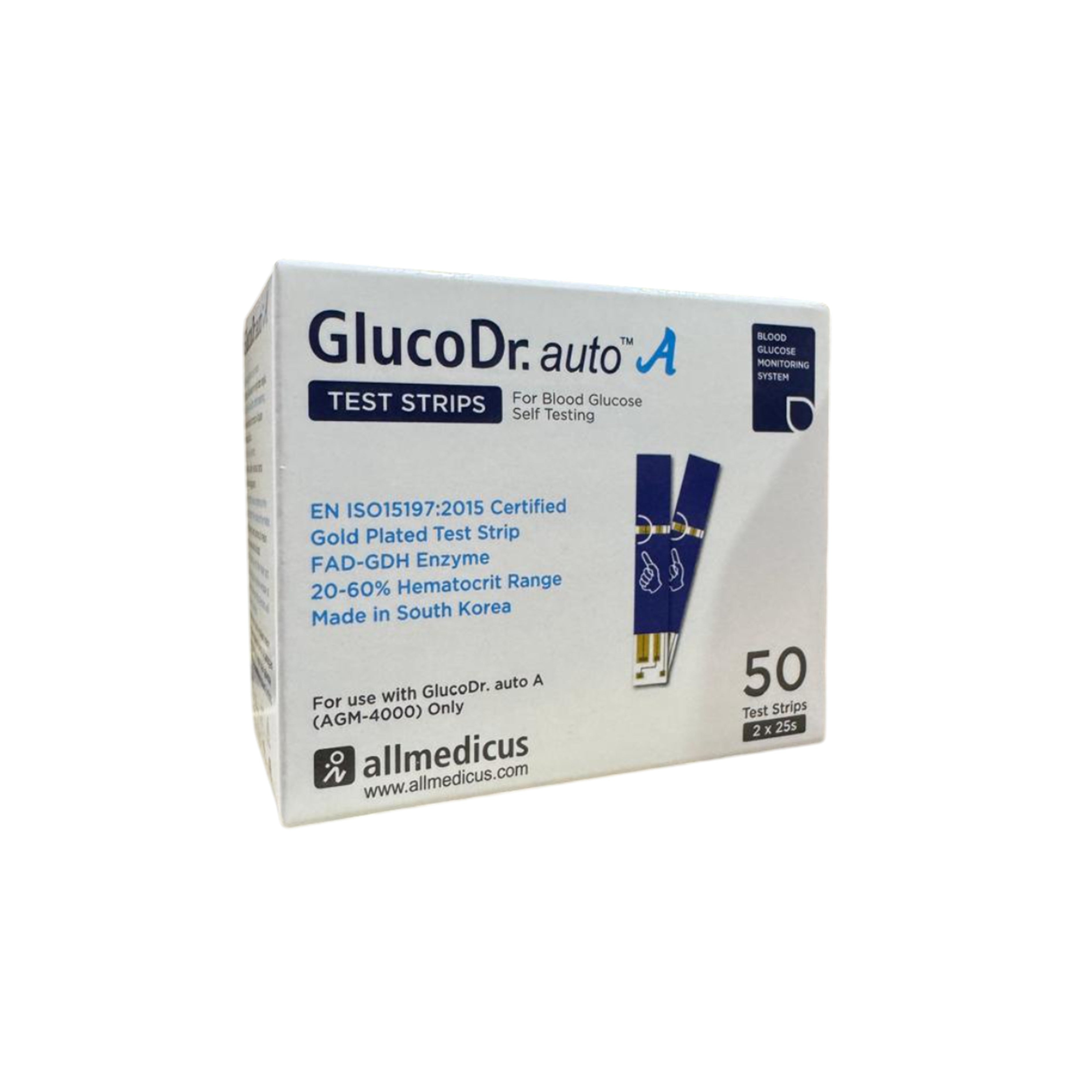 Gluco Dr.Auto A Blood Glucose Test Strips 2x25’s