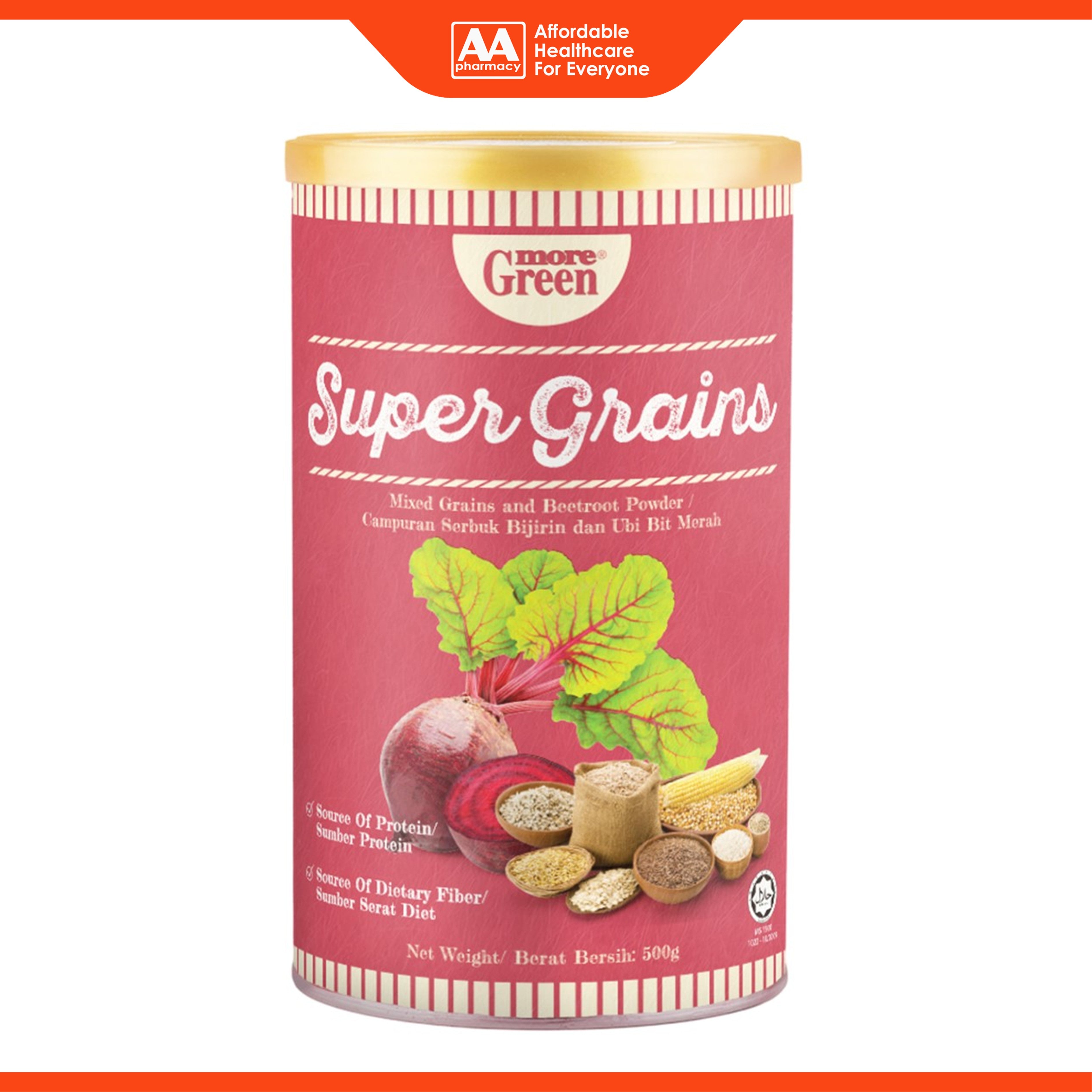 More Green Super Grains (Mixed Grains and Beetroot Powder) 500g