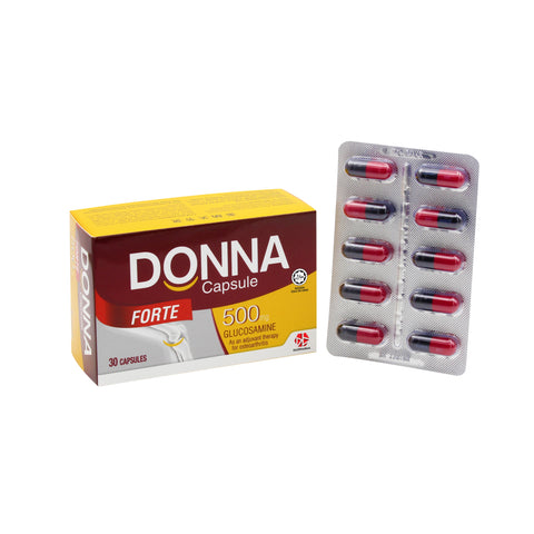 Donna Forte Glucosamine 500mg Capsule 30's