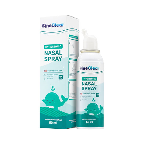 SineClear Hypertonic Nasal Spray 50mL (For Babies 0+ Months)
