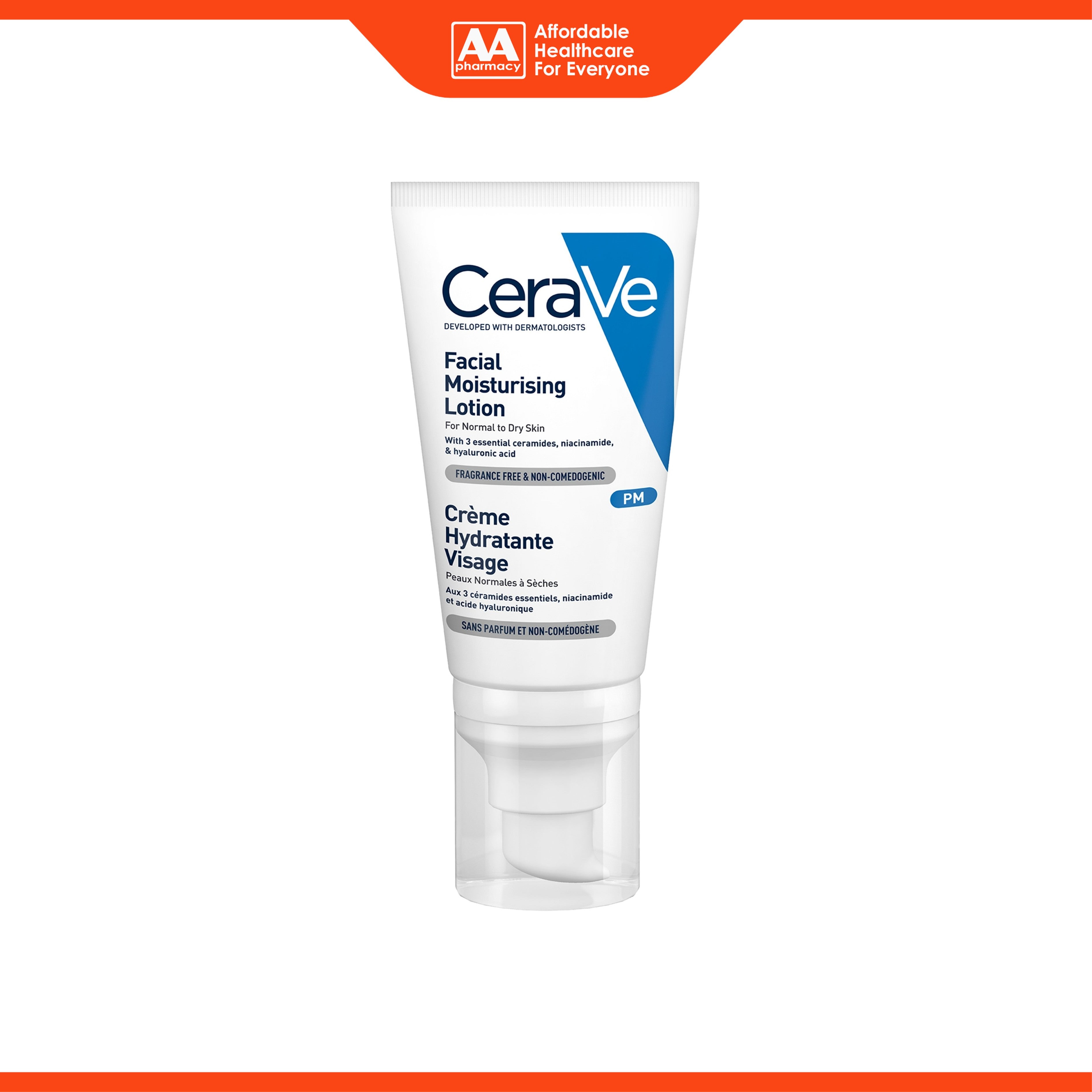 CeraVe Facial Moisturising Lotion PM 52mL