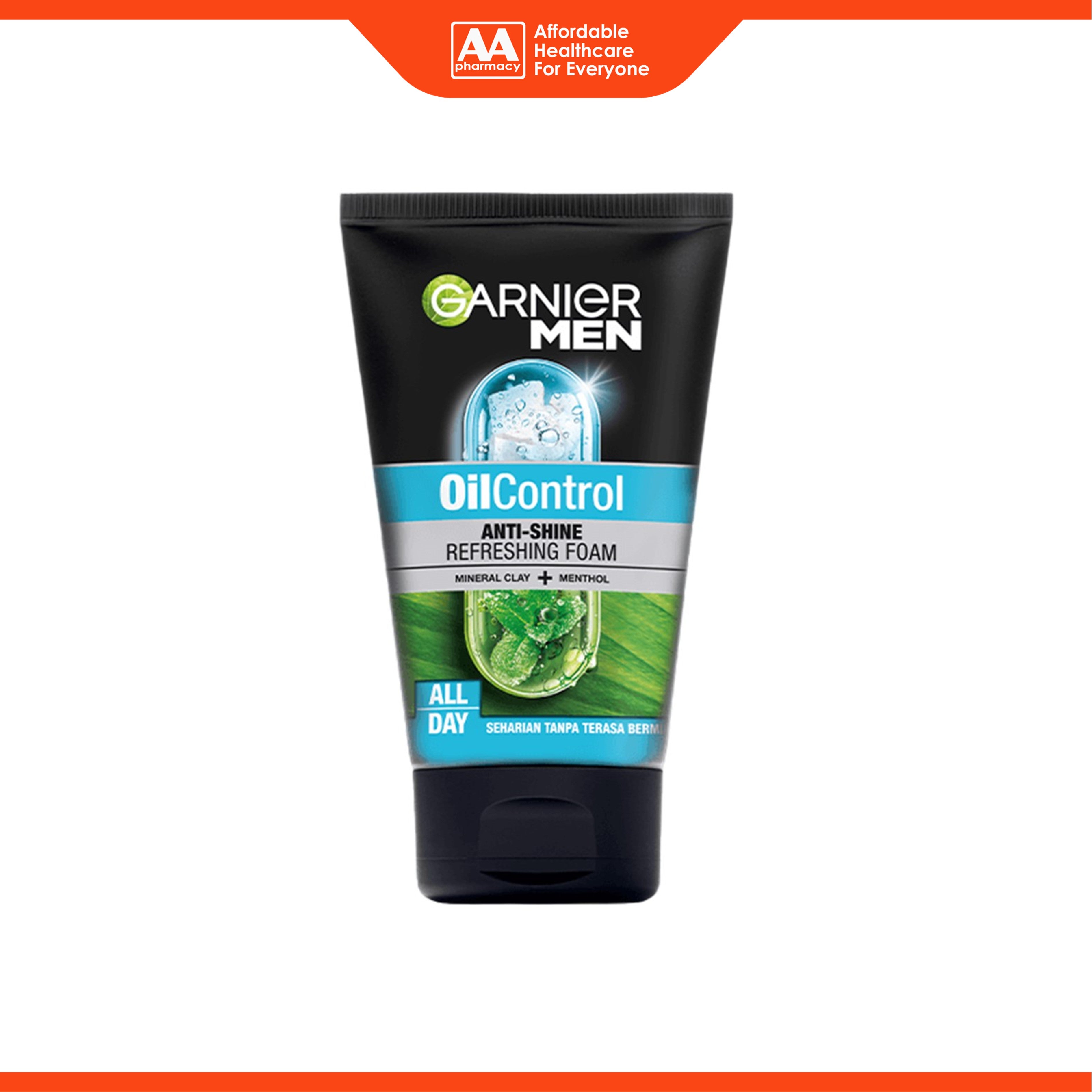 Garnier Men OilControl Anti-Shine Refreshing Foam (100ml)