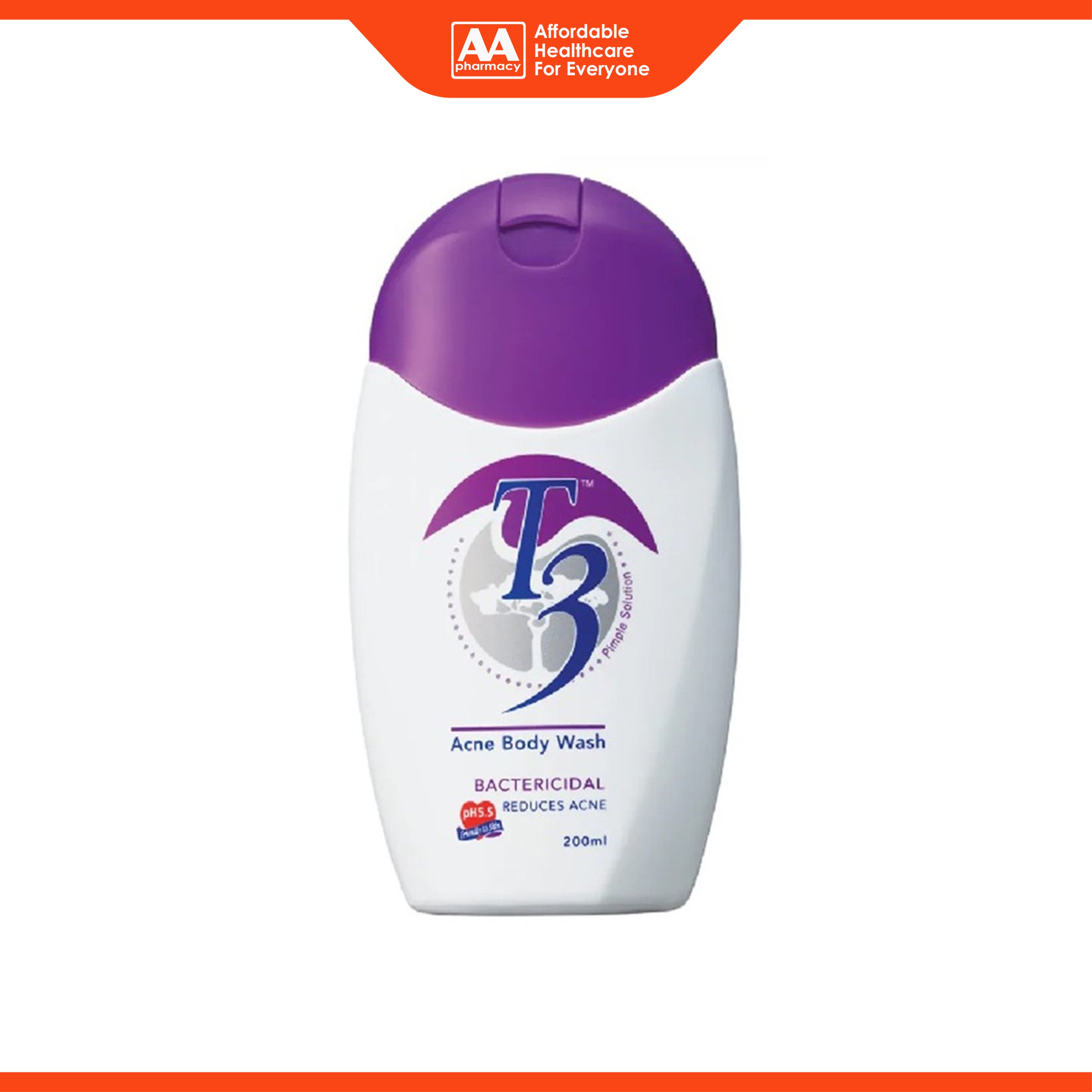 T3 Acne Body Wash 200mL