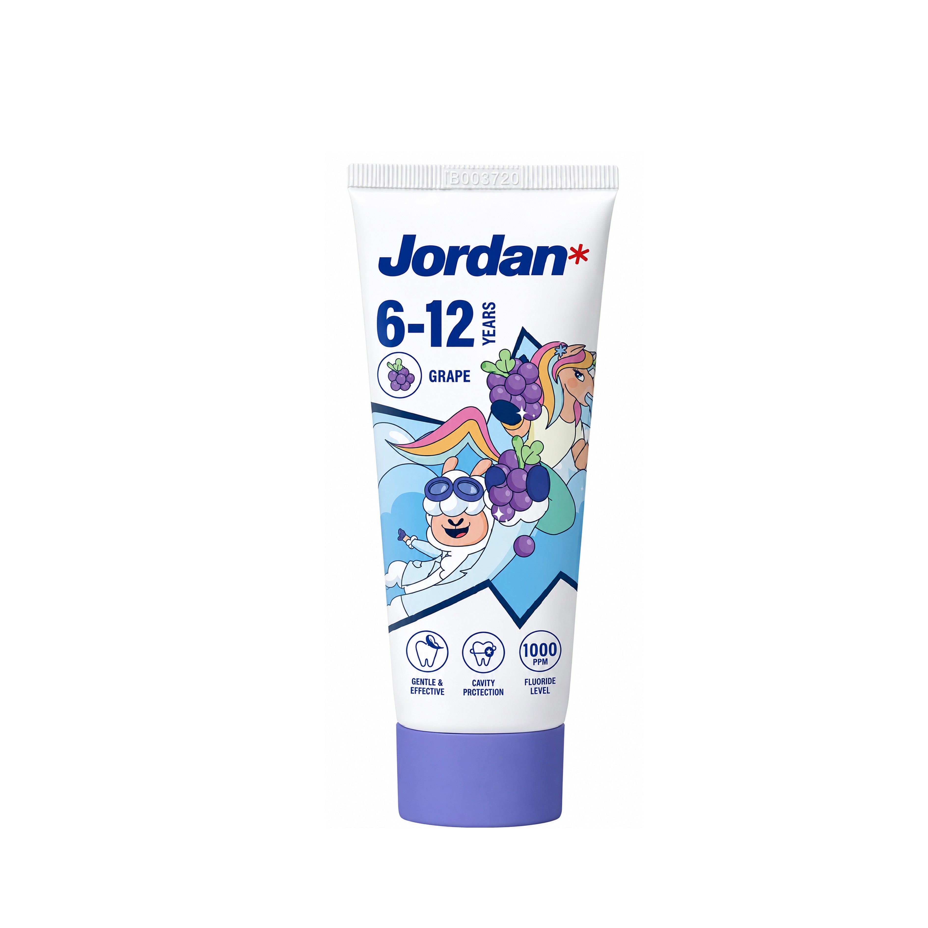 Jordan Toothpaste Step 2 (6 - 12 Years) 75g - Grape