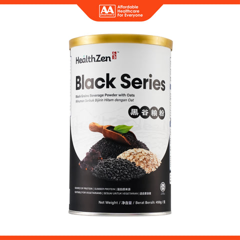 HealthZen Black Series (Black Grain Beverage Powder With Oats) 450g