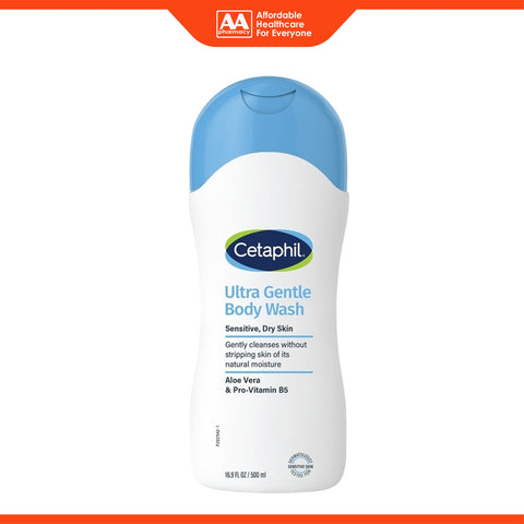 Cetaphil Ultra Gentle Body Wash 500mL