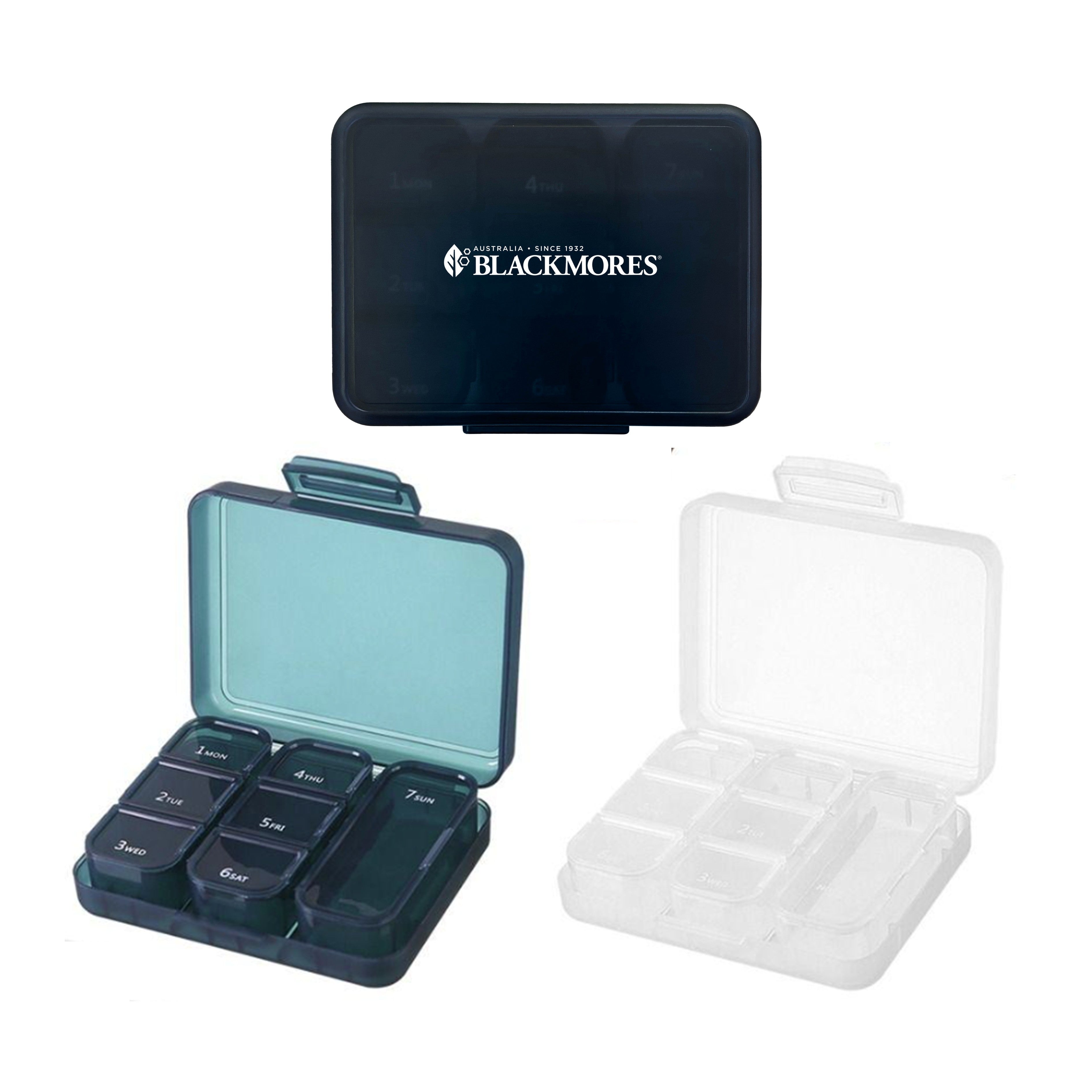 [NOT FOR SALE] AA FG: Blackmores Daily Pill Box (Blue/White) 1's