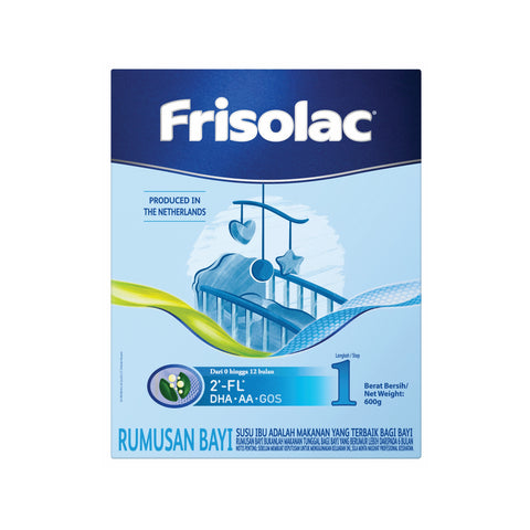 Frisolac Infant’s Nutrition Milk Formula Step 1 (For Age 0-12 Months)  600g