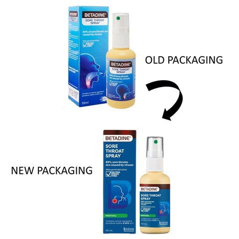 Betadine Sore Throat Spray 50mL