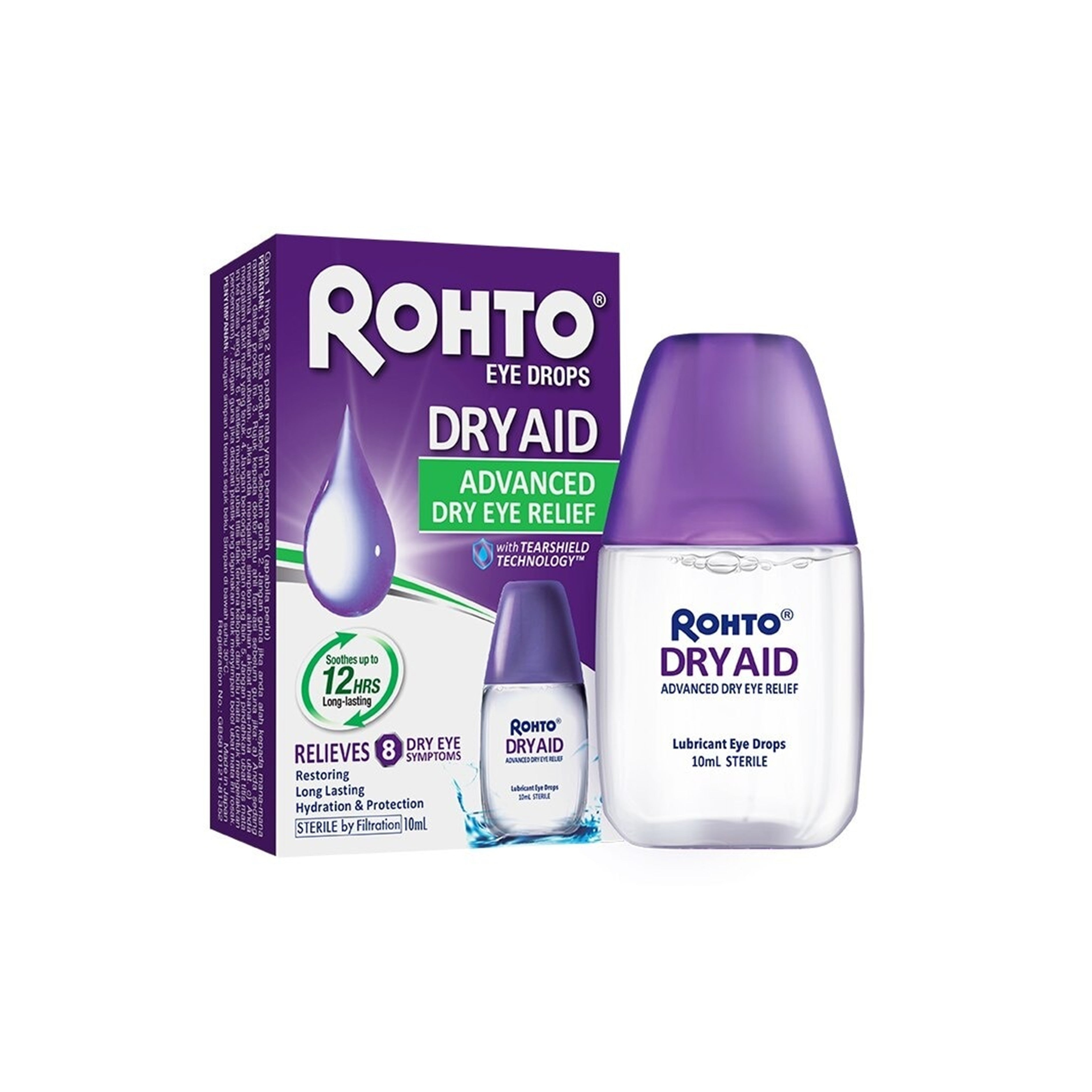 Rohto Eye Drops 10mL (Dry Aid, Advanced Dry Eye Relief)