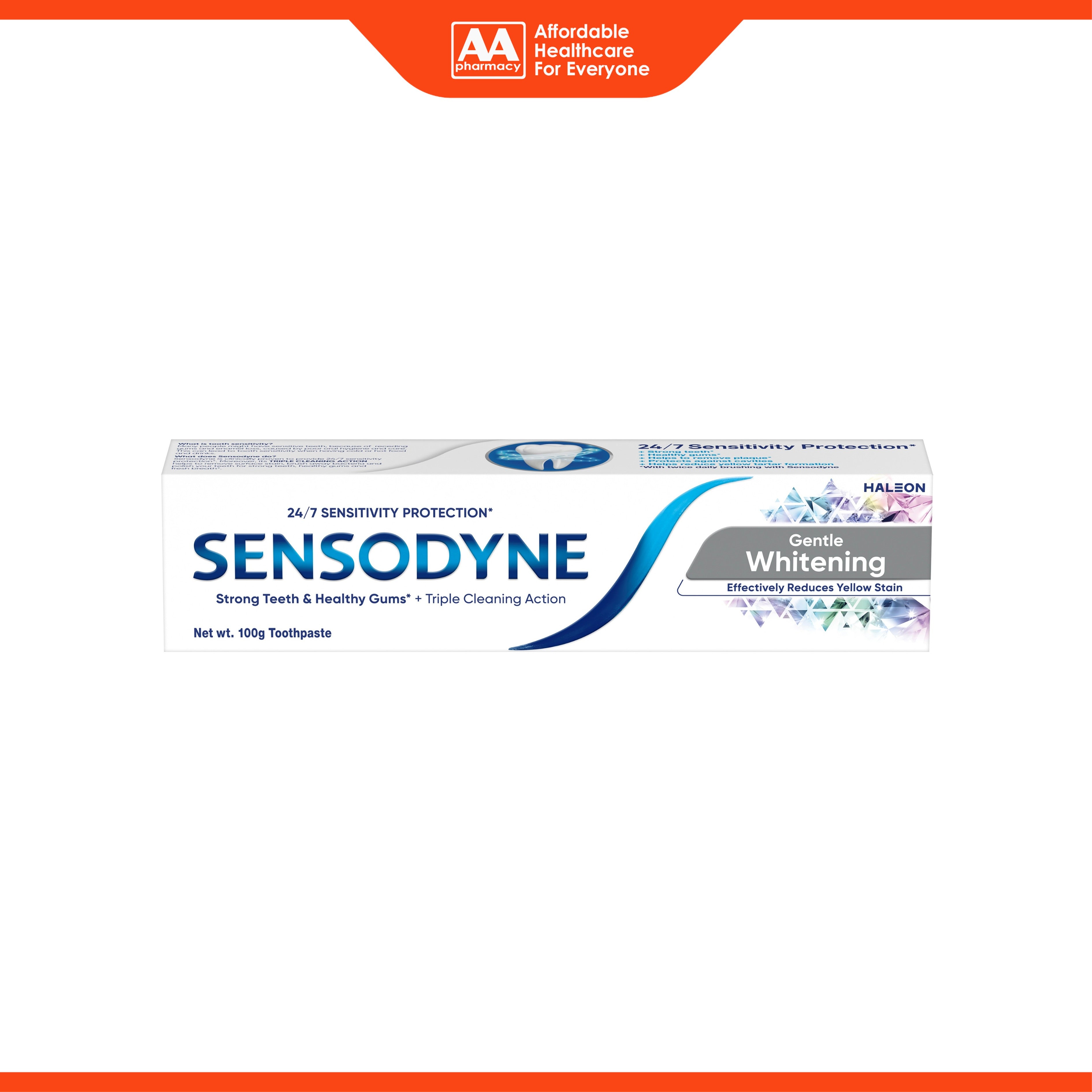 Sensodyne Toothpaste - Gentle Whitening (100g)