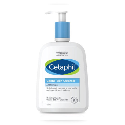 Cetaphil Gentle Skin Cleanser For Face & Body 500mL