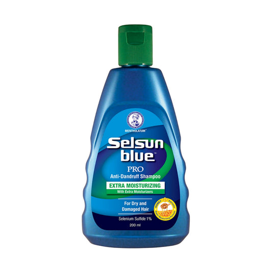 Selsun Blue PRO Anti-Dandruff Shampoo 200mL (Extra Moisturizing with Extra Moisturizers)
