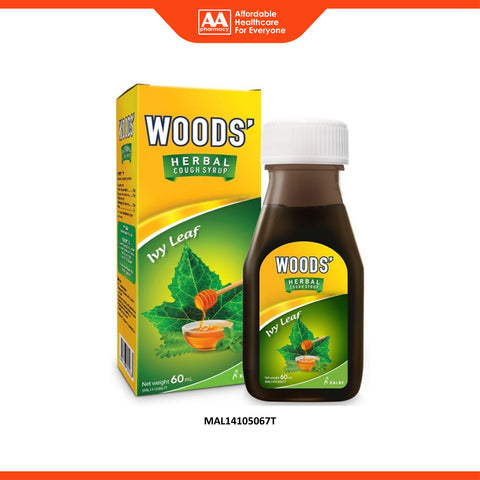 Woods' Ivy Leaf Herbal Cough Syrup 60mL