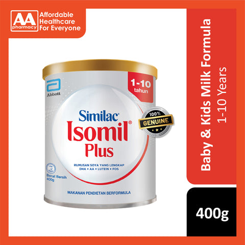 Similac Isomil Plus Milk Formula 400g (For Children 1-10 Years)