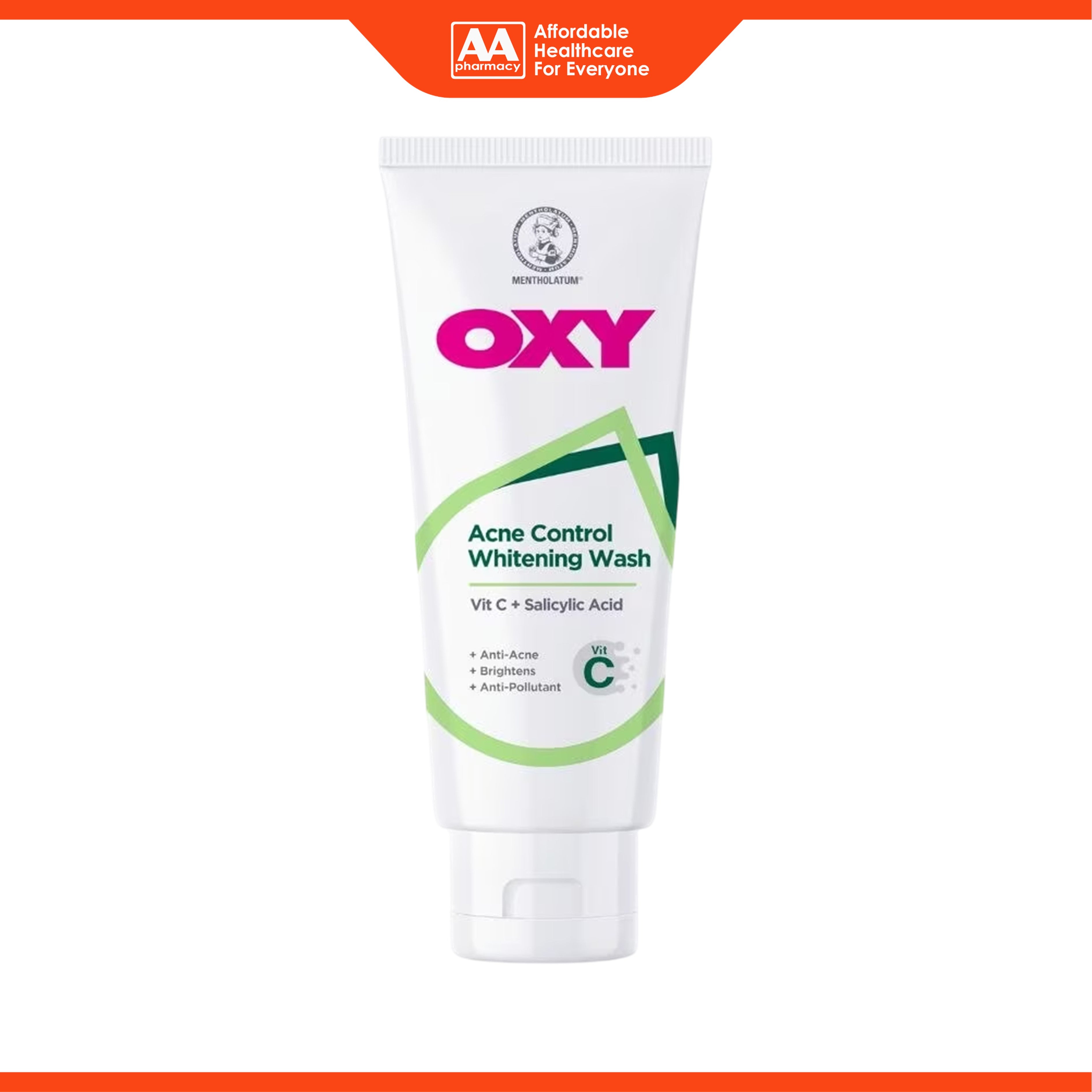 Oxy Acne Control Whitening Wash (Anti-Acne, Brightens, Anti-Pollutant) 100g