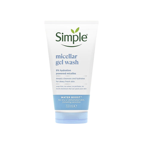 Simple Water Boost Micellar Facial Gel Wash 150mL