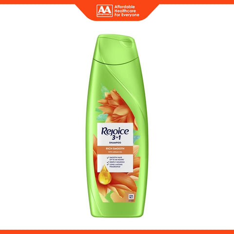 Rejoice 3-In-1 Shampoo (Rich Smooth with Argan Oil) 300mL