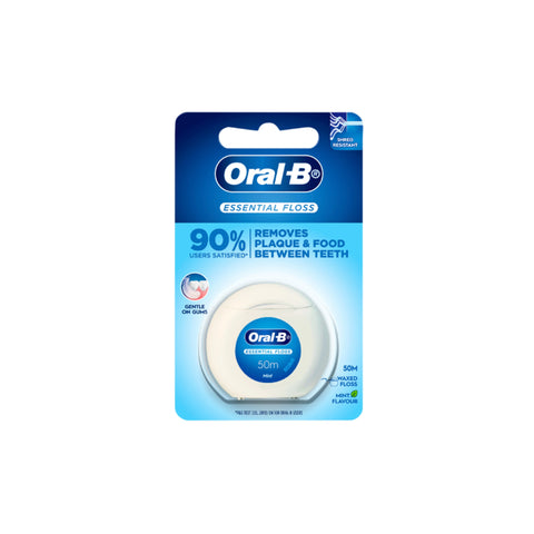 Oral-B Essential Waxed Floss 50m 1's