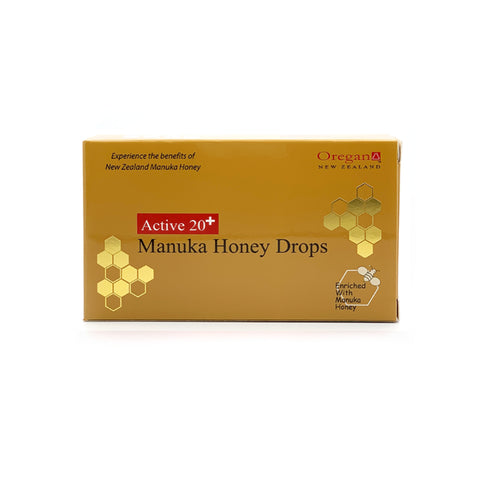 Oregan Active 20+ Manuka Honey Drops 42g