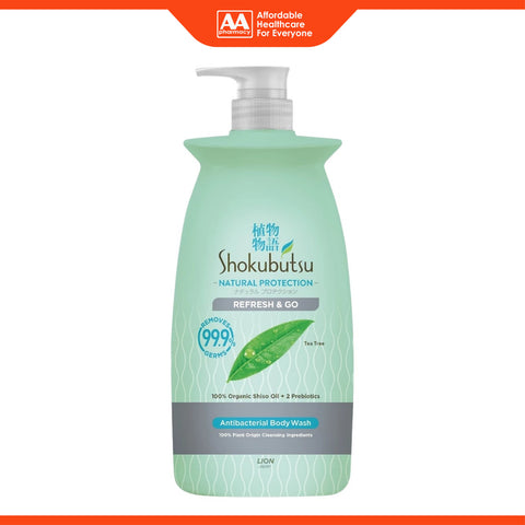 Shokubutsu Natural Protection Antibacterial Body Wash (Refresh and Go) 900g