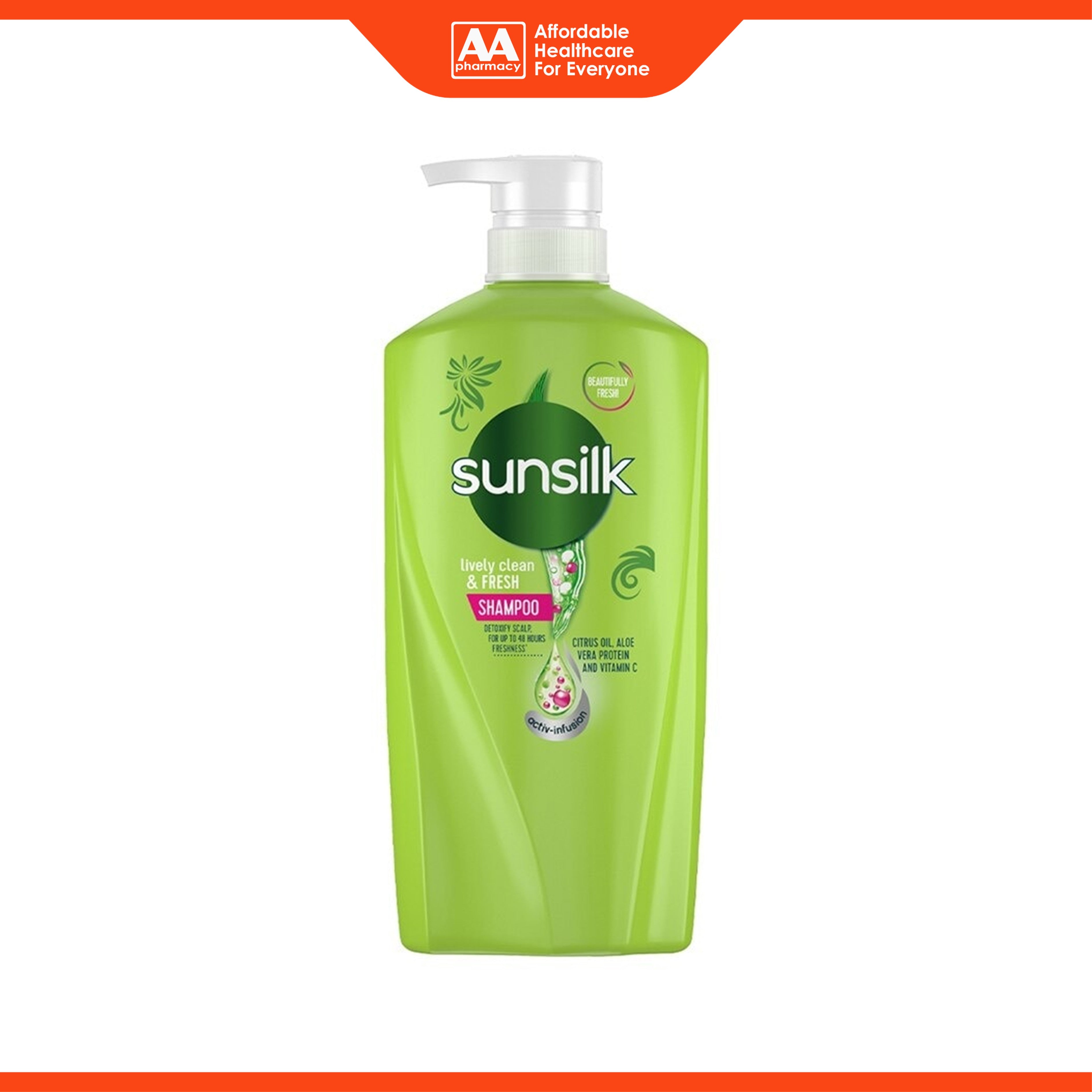 Sunsilk Lively Clean and Fresh Shampoo 625mL