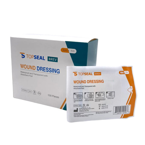 Waterproof Wound Dressing 6x7cm - 100's