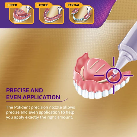 Polident Power Max (Max Hold + Seal) Denture Adhesive Cream 40g (Flavour Free)
