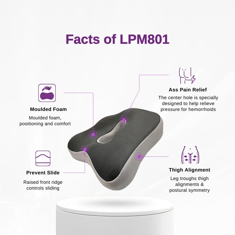 LPM 801 Coccyx Seat Cushion 1's
