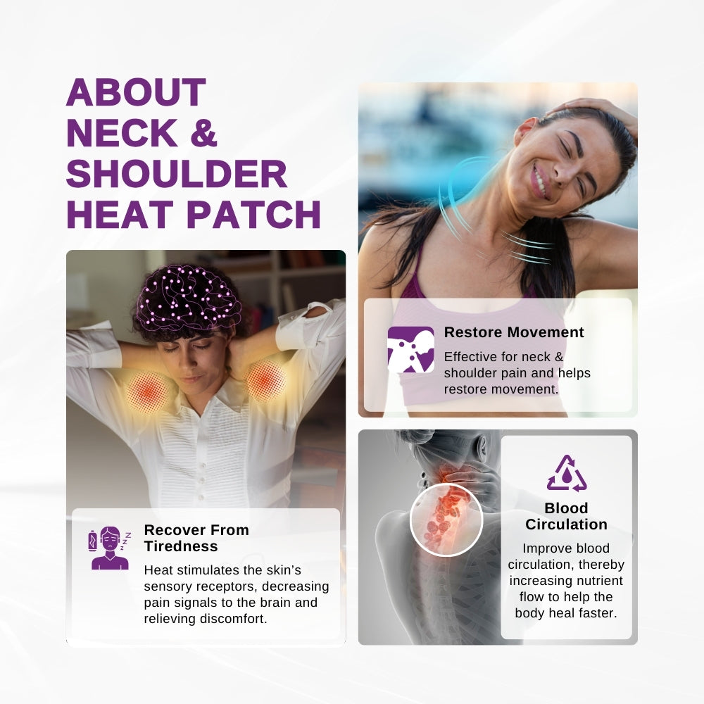 LPM Heat Patch (Neck and Shoulder Pain Relief) 2's
