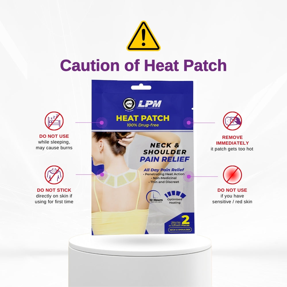 LPM Heat Patch (Neck and Shoulder Pain Relief) 2's