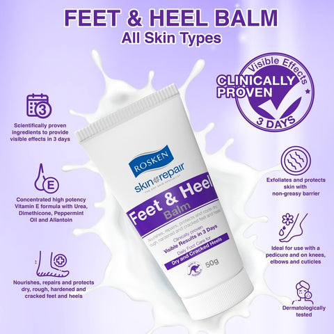 Rosken Skin Repair Feet and Heel Balm 50g