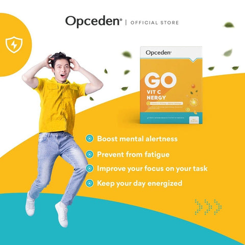 [CLEARANCE] [EXP 16/10/2025] Opceden Go Vit C Nergy 5gx15's