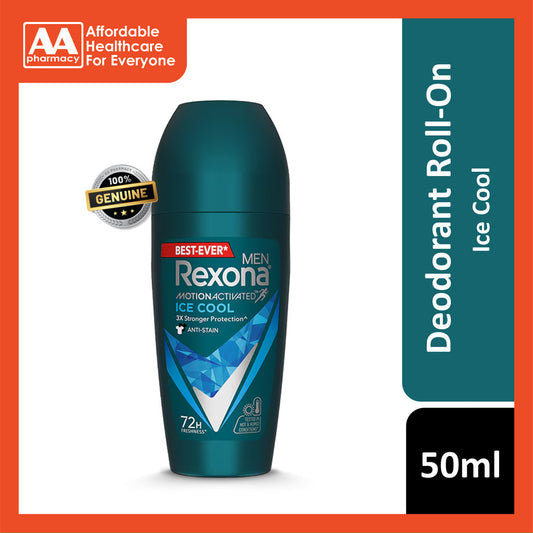 Rexona Men Roll On Deodorant 50mL - Ice Cool