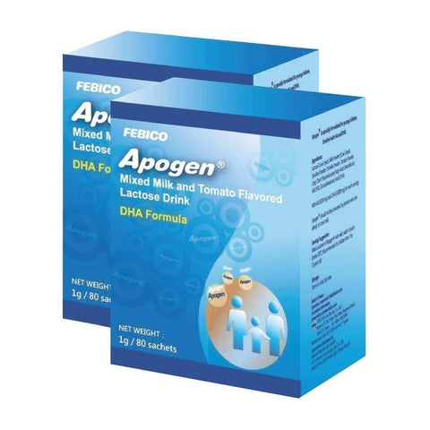 [FOC 10 sachets] Apogen Children Granules Twin Pack (80 Sachets X 2)