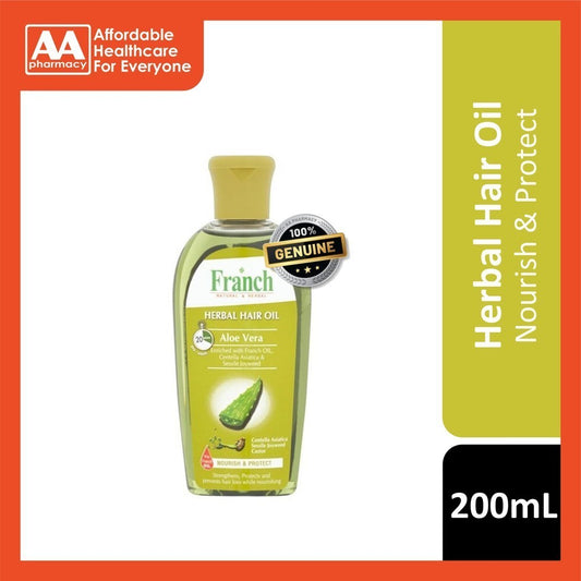 Franch Herbal Hair Oil (Aloe Vera) 200mL