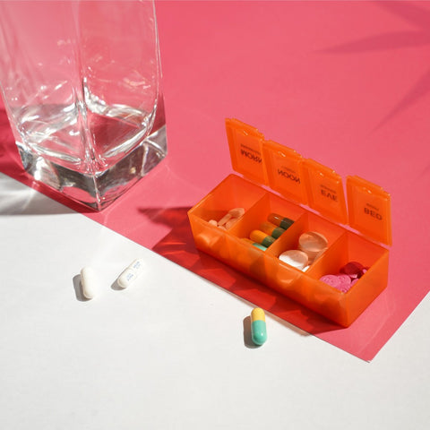 A-Dose Daily Pill Organizer (4 Compartments) 1's